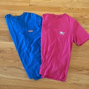 Vineyard Vines- YXL pocket tees